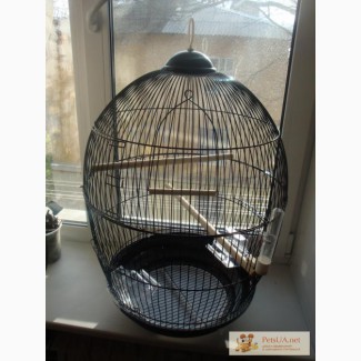 Клетка для птиц и попугаев № 480 (черная)