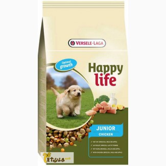Корм для щенков Happy Life Junior Chicken ЮНИОР с курицей - продам