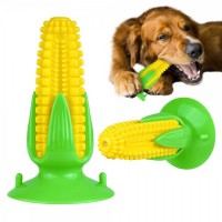 Игрушка для собак petfun кукуруза на присоске с пищалкой 16 х 9 см