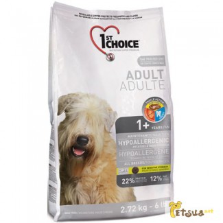 Корм для собак 1st Choice (Фест Чойс) с уткой и картошкой гипоаллергенный