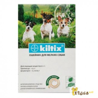 Kiltix(КИЛТИКС Bayer) Ошейник 35см для мелких собак.287грн