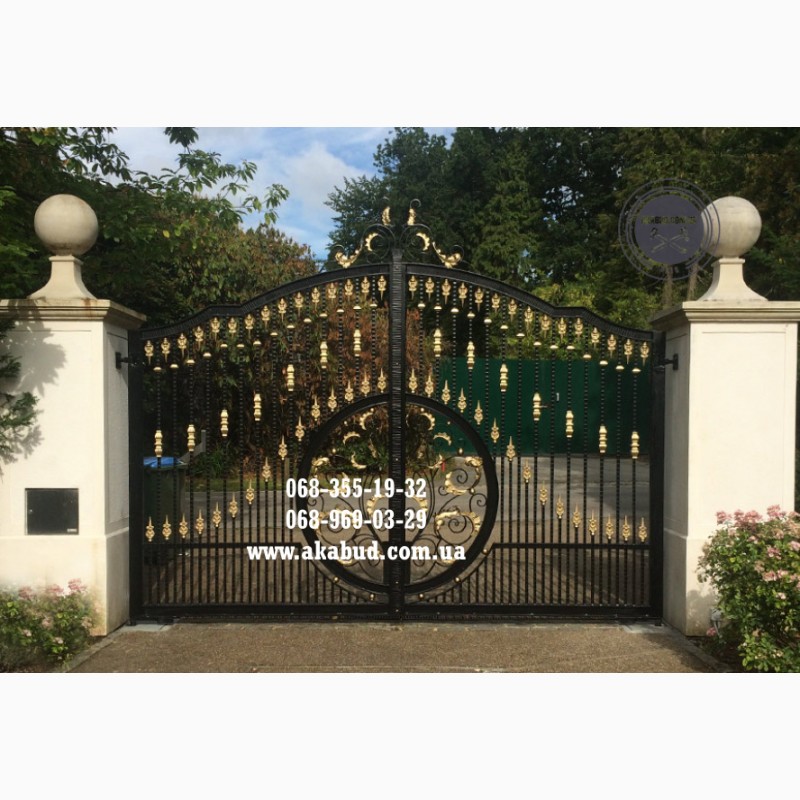 Фото 13. Ворота распашные и ворота откатные, навесы, балконы, заборы, козырьки
