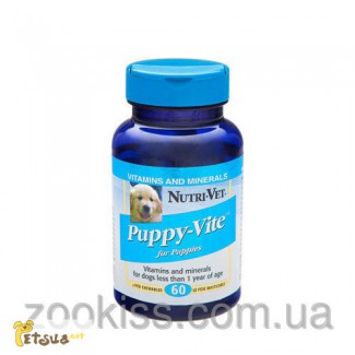 Nutri-Vet ПАППИ-ВИТ (Puppy-Vite) комплекс витаминов и минералов для щенков-141грн