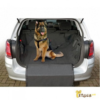 Защитная накидка в багажник авто для собак, нейлон Karlie-Flamingo