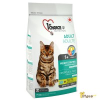 Корм для кошек 1st Choice (Фест Чойс) КОНТРОЛЬ ВЕСА корм для кастрированных котов