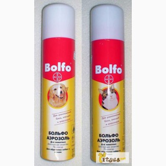 Больфо спрей 250 мл - Противопаразитарный спрей для собак и кошек Байер