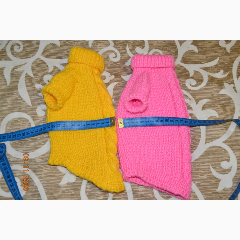 Фото 7. Одежда для миниатюрных Собак Ручное вязание без швов