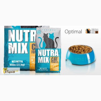 Nutra Mix Optimal сухой корм для кошек 22 кг