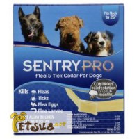 SentryPro ошейник для собак от блох, клещей, яиц и личинок блох