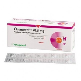 Клавасептин 62, 5 мг (10 таблеток) 250 мг 255грн