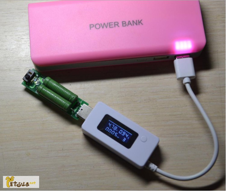 Фото 7. USB нагрузка переключаемая 1А / 2А, нагрузочный резистор, тестер по Украинe цена см.видeo