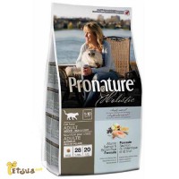 Корм для кошек Pronature Holistic Indoor SkinCoat (лосось/рис)