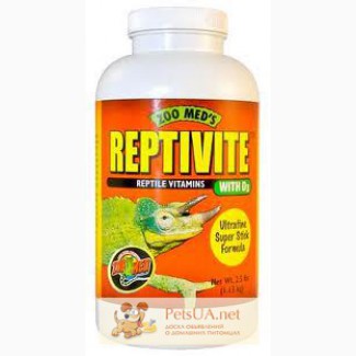 Витамины и минералы для рептилий Zoo Med ReptiVite with D3 57 г.
