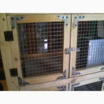 Купить деревянные клетки для кроликов