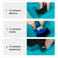 Питьевой фонтан для кошек собак 2л USB с фильтром, автопоилка, Зоотовары