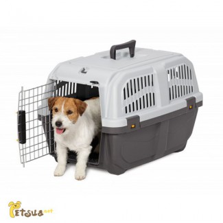 Переноска для собаки, кошки Skudo IATA 3 для авиаперевозок