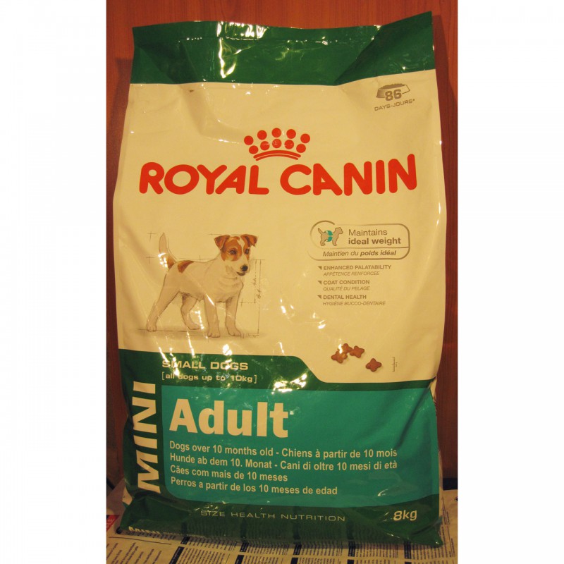 Корм Роял канин Royal Canin Мини эдалт Mini Adult 8