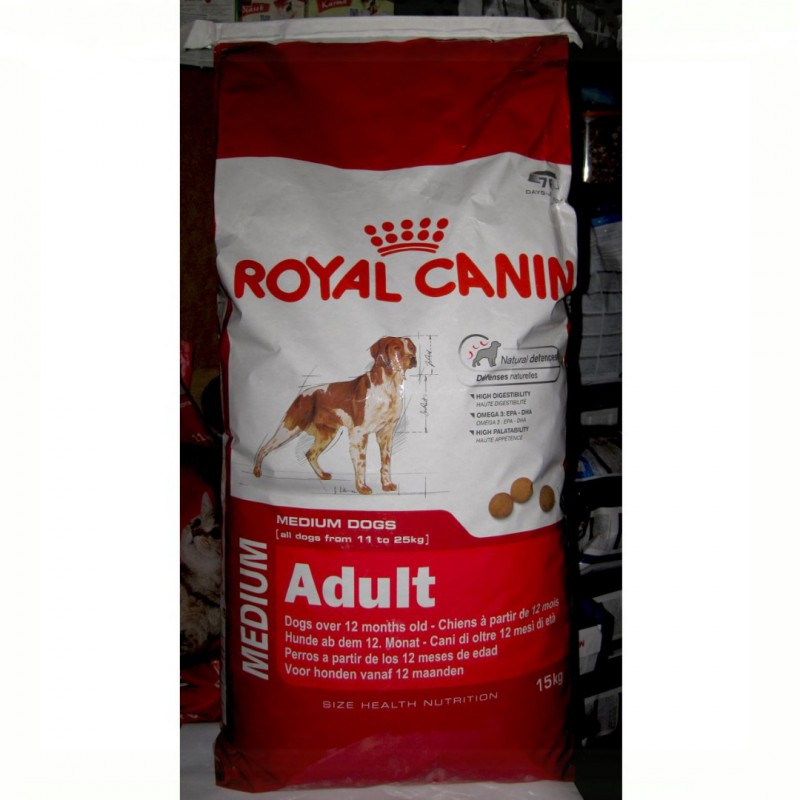 Для собак средних размеров Роял канин Adult Medium Royal Canin 15